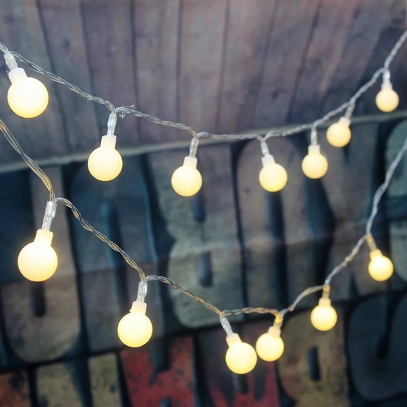 NEW! BOHO CIRCULAR BULB SOFT WHITE LIGHTS - Picture 2 of 8